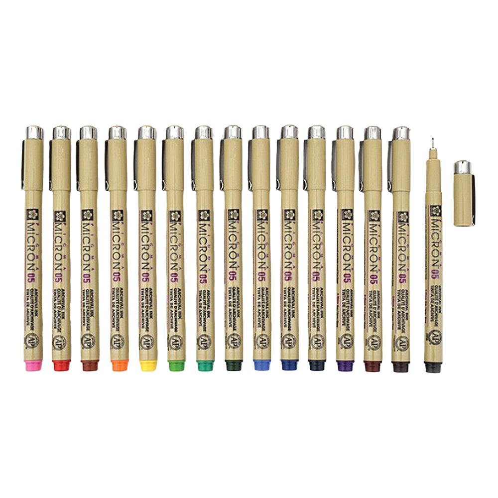 SAKURA --Bút Đi Nét Pigma 05 MÀU ĐỎ