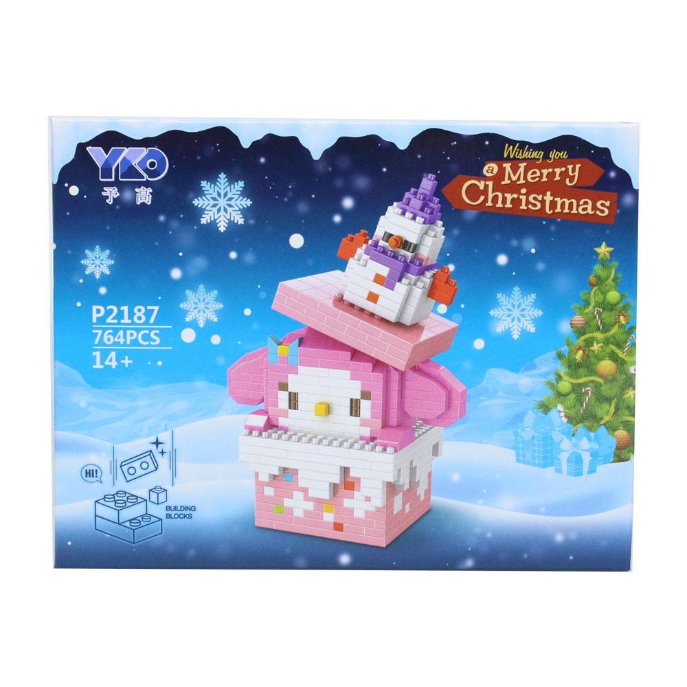 Đồ chơi micro blocks xếp khối hộp quà Noel VBC-P2187