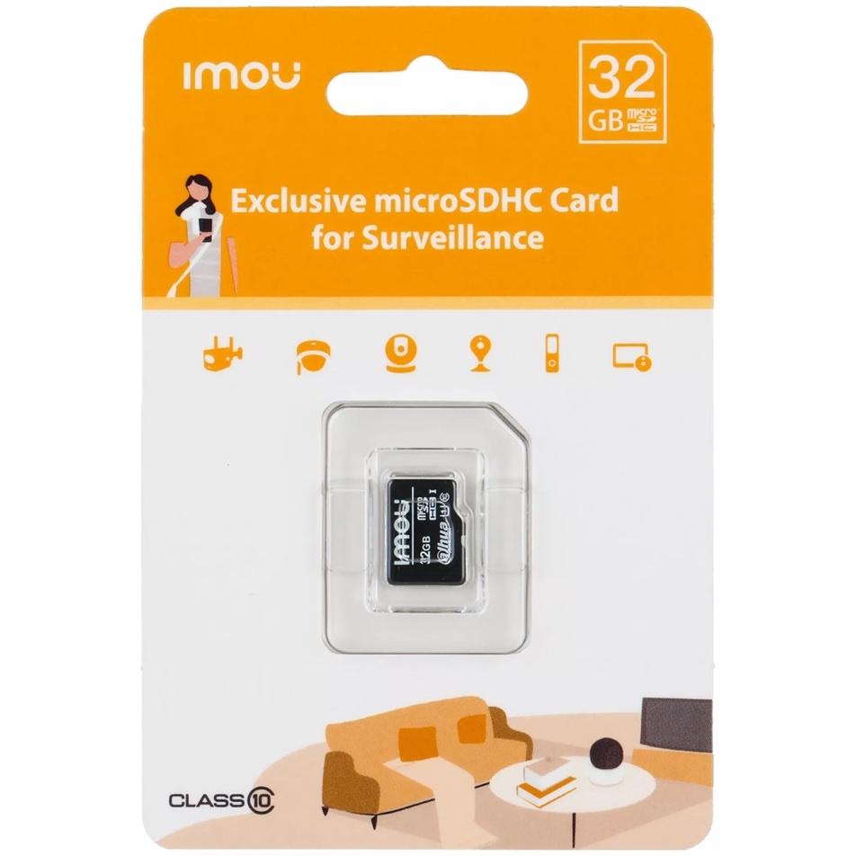 Thẻ nhớ cho camera IMOU chuẩn Micro SD dung lượng 32GB/64GB class 10 U1 tốc độ cao, hàng chính hãng