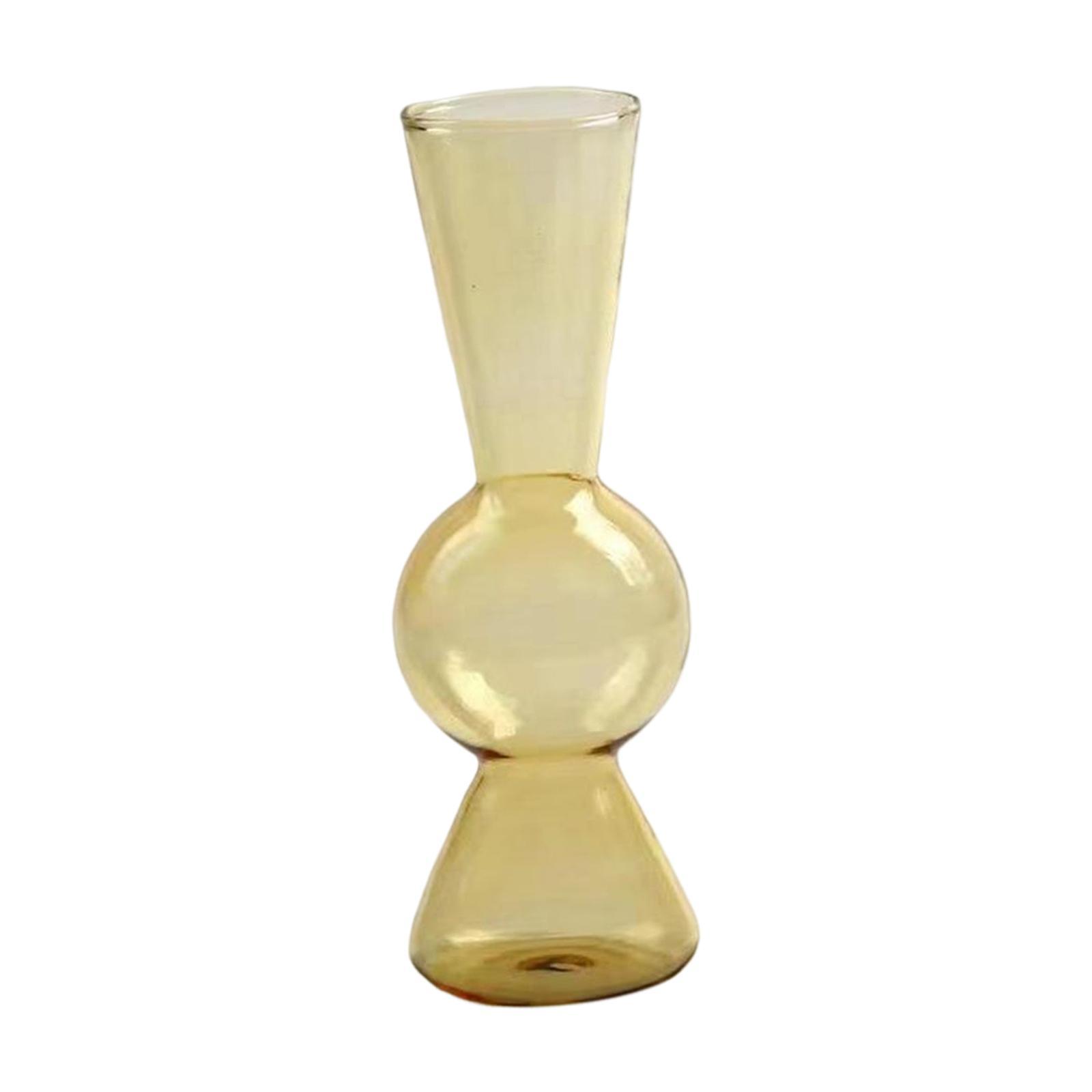 Glass Flower Vase Holder Flowerpot Dried Flowers for Kitchen