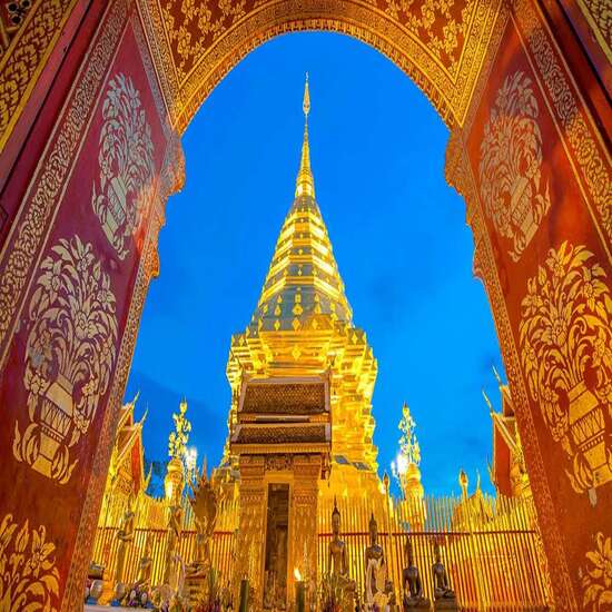Thái Lan: Chiangmai – Chiangrai: Khám phá Chùa Trắng - Chùa Xanh & Tam Giác Vàng - Trải nghiệm ẩm thựcMichelin - 1 ngày tự do