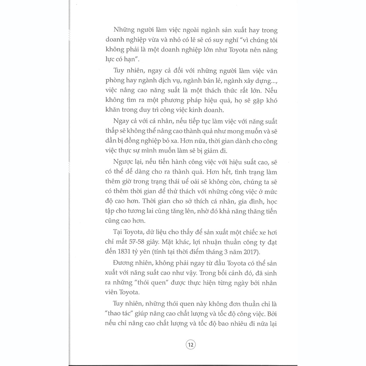 Sách Thói Quen Của Toyota – Nghệ Thuật Nâng Cao Năng Suất Công Việc