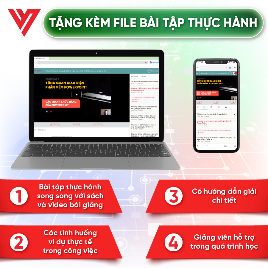 Combo 5 Sách Excel - Word - PowerPoint - GoogleSheet - 150 Thủ Thuật Excel Tin Học Văn Phòng Kèm Khóa Học