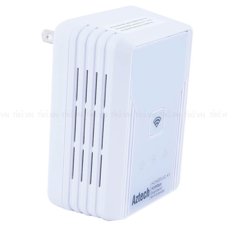 Aztech HL117EW - Bộ Truyền Mạng Qua Đường Dây Điện Tốc Độ 500Mbps Hỗ Trợ Wifi