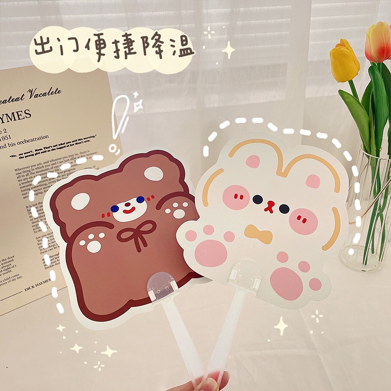 Quạt Mini Cầm Tay, Hình Nhân Vật Hoạt Hình Ngộ Nghĩnh Đáng Yêu