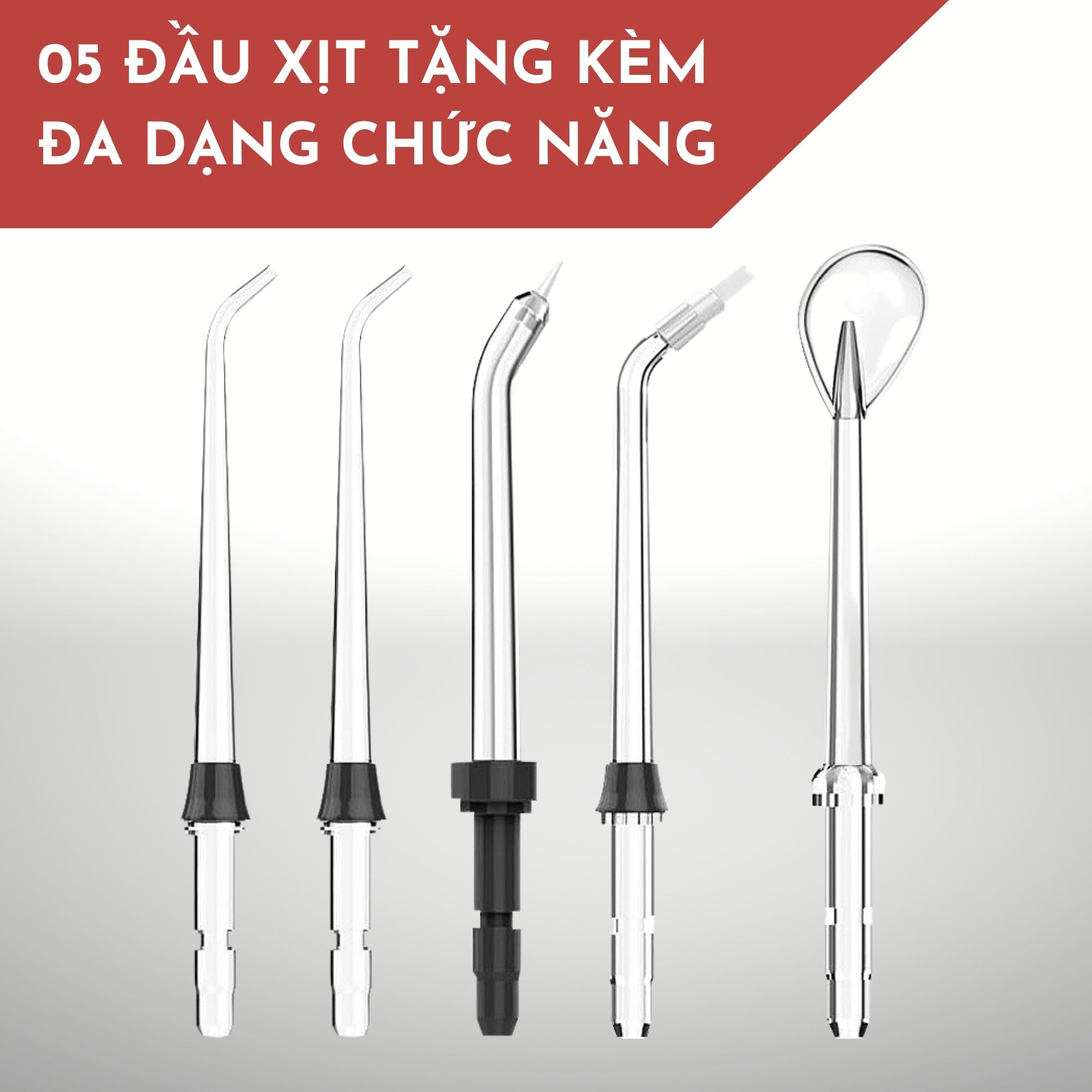 Máy tăm nước LEBENLANG cầm tay LBT1486 chống thấm IPX7, tặng kèm đầu xịt và túi vải đựng máy cao cấp - hàng chính hãng