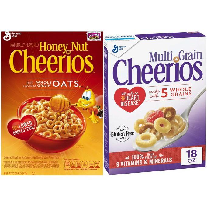 Ngũ cốc ăn sáng Cheerios Multi Grain 340 gr