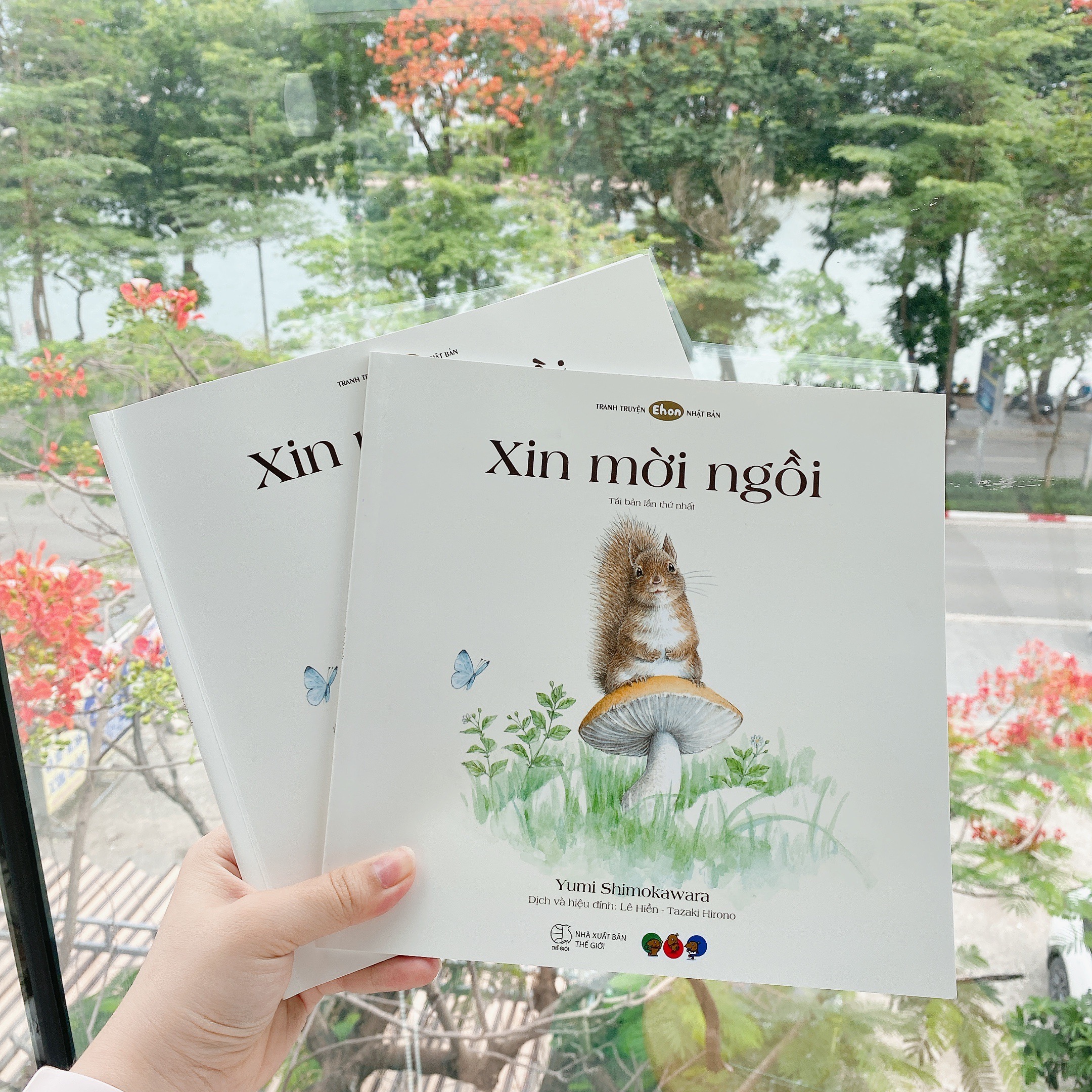 Sách cho bé 0 3 tuổi - Nhận biết động vật Xin mời ngồi (Tranh truyện Ehon Nhật Bản)