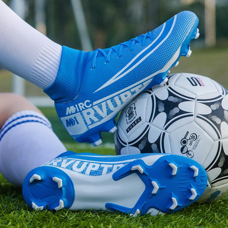 LSYAAAAA Boots Men Bóng đá dài Nail Thể thao ngoài trời Giày bóng đá nam Turf Soccer Futsal Giày bóng đá trẻ em Sân tập Boots