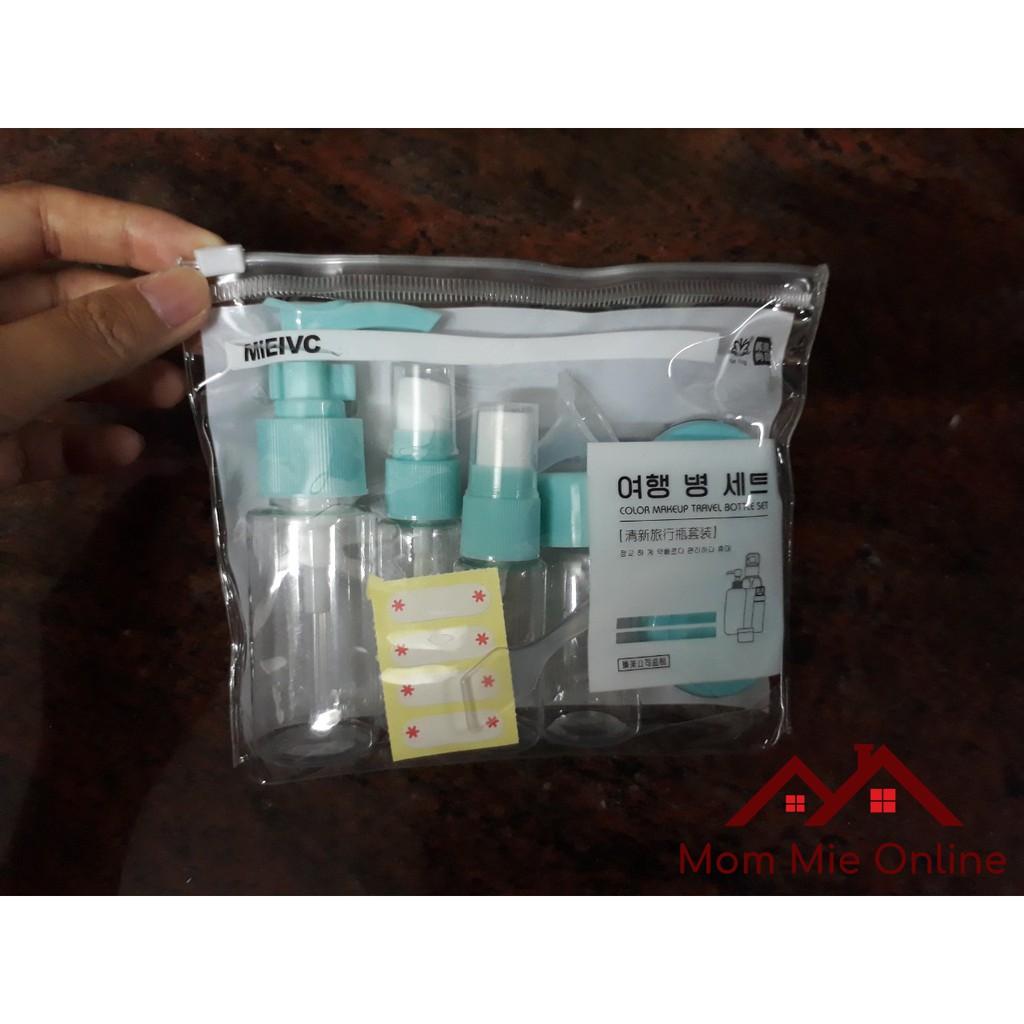 Bộ chiết mỹ phẩm 6 món tiện lợi khi đi du lịch - Size nhỏ - C105
