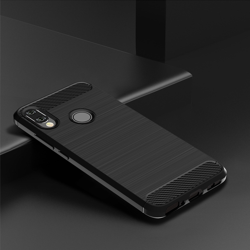 Ốp Lưng Chống Sốc Vân Cabon Cho Điện Thoại Xiaomi Redmi Note 7