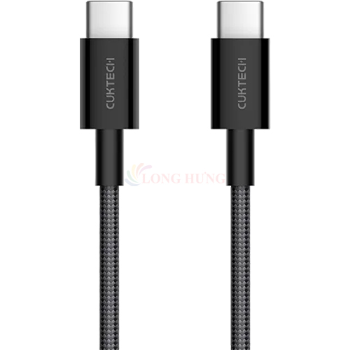 Cáp USB Type-C to Type-C Cuktech 1.5m 60W CTC315P - Hàng chính hãng