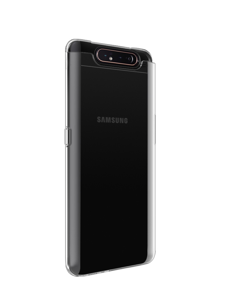 Ốp lưng dẻo silicone trong suốt dành cho Samsung Galaxy A80