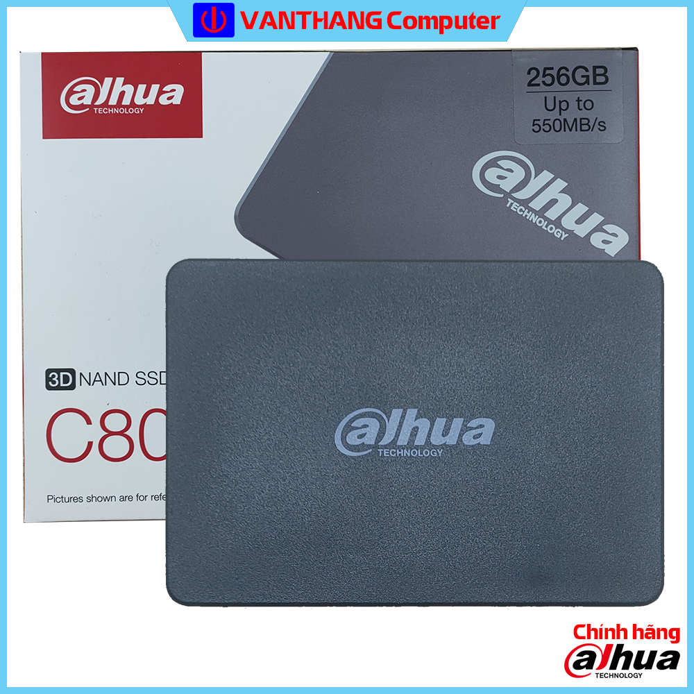 Ổ cứng SSD 2.5 inch DAHUA C800A 256GB SATA 3 - Hàng chính hãng