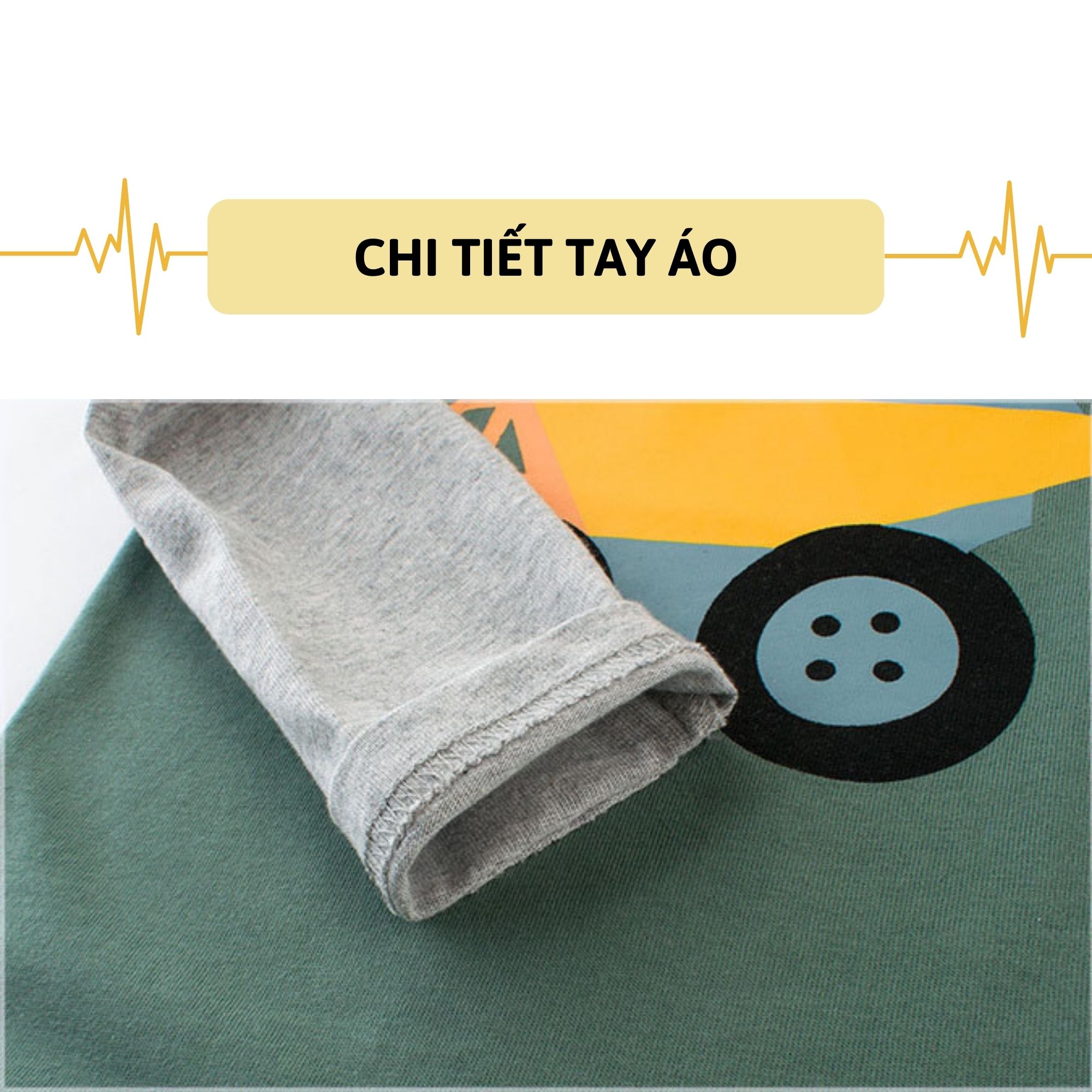 Áo thun dài tay bé trai 27KIDS áo cho bé họa tiết xe ben chất cotton 100% S2006