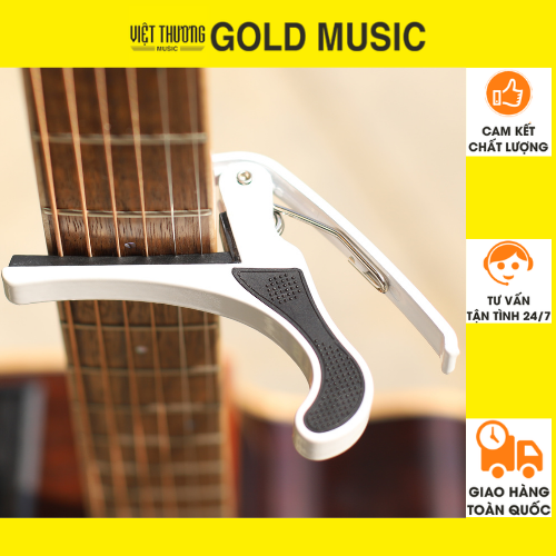 Capo guitar GC 01, kẹp tăng tone guitar bền bỉ hợp kim nhôm capo giá tốt