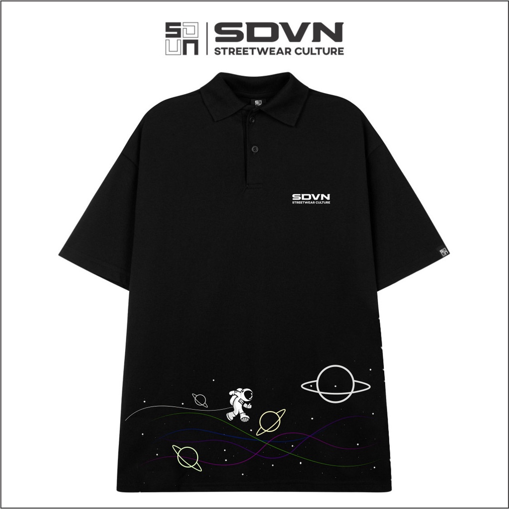 Áo Thun POLO Unisex Form Rộng - Brand Chính Hãng SDVN - LONELY