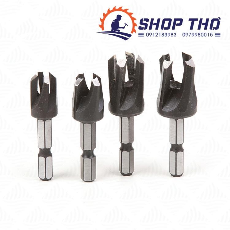 Mũi khoét tạo nút bịt gỗ hình côn bịt lỗ gỗ