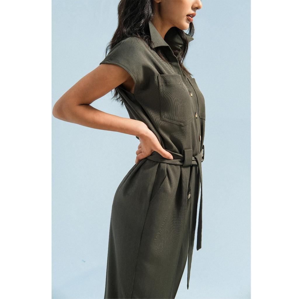 Jumpsuit nữ kiểu đũi xước 2NDDATE JS001MG