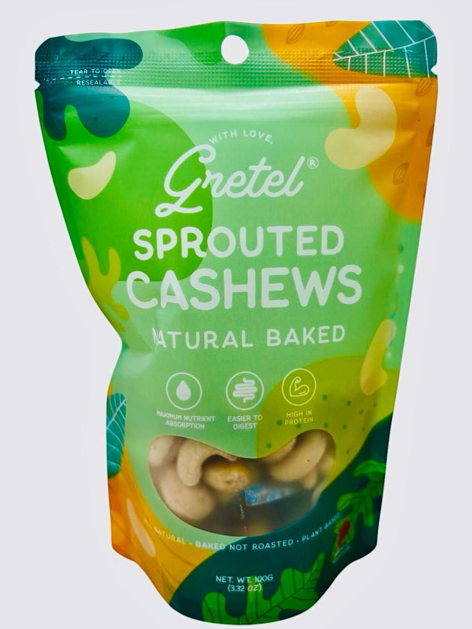 Hạt Điều Nảy Mầm - Snack tốt cho sức khỏe- Ngon hơn bổ dưỡng hơn - Vị Hạt điều nguyên bản