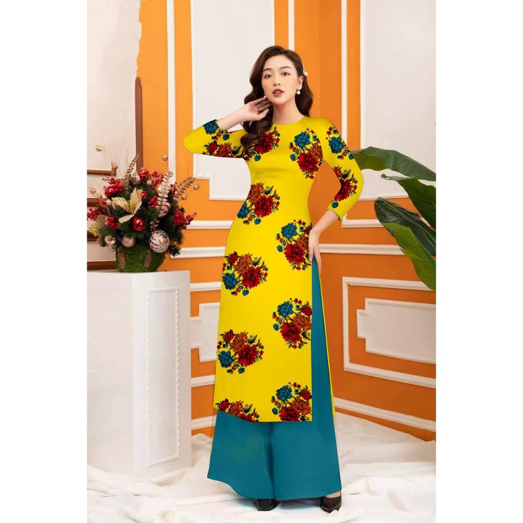 Áo dài truyền thống lụa