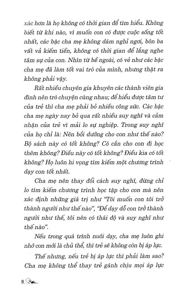 Áp Lực Của Trẻ