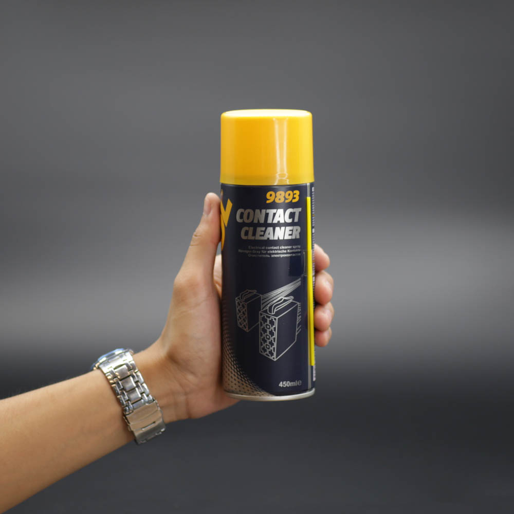 Chai Vệ Sinh, Chống Rỉ, Bảo Vệ Contact Điện, Mạch Điện Tử MANNOL 9893 Electrical Contact Cleaner Spray 450ML