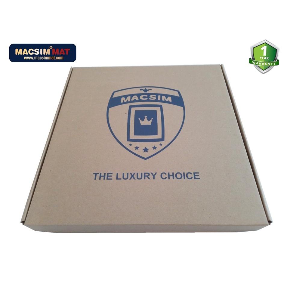 Bọc vô lăng cao cấp chất liệu da thật - Khâu tay 100% size M - nhãn hiệu Macsim mã mã 8990