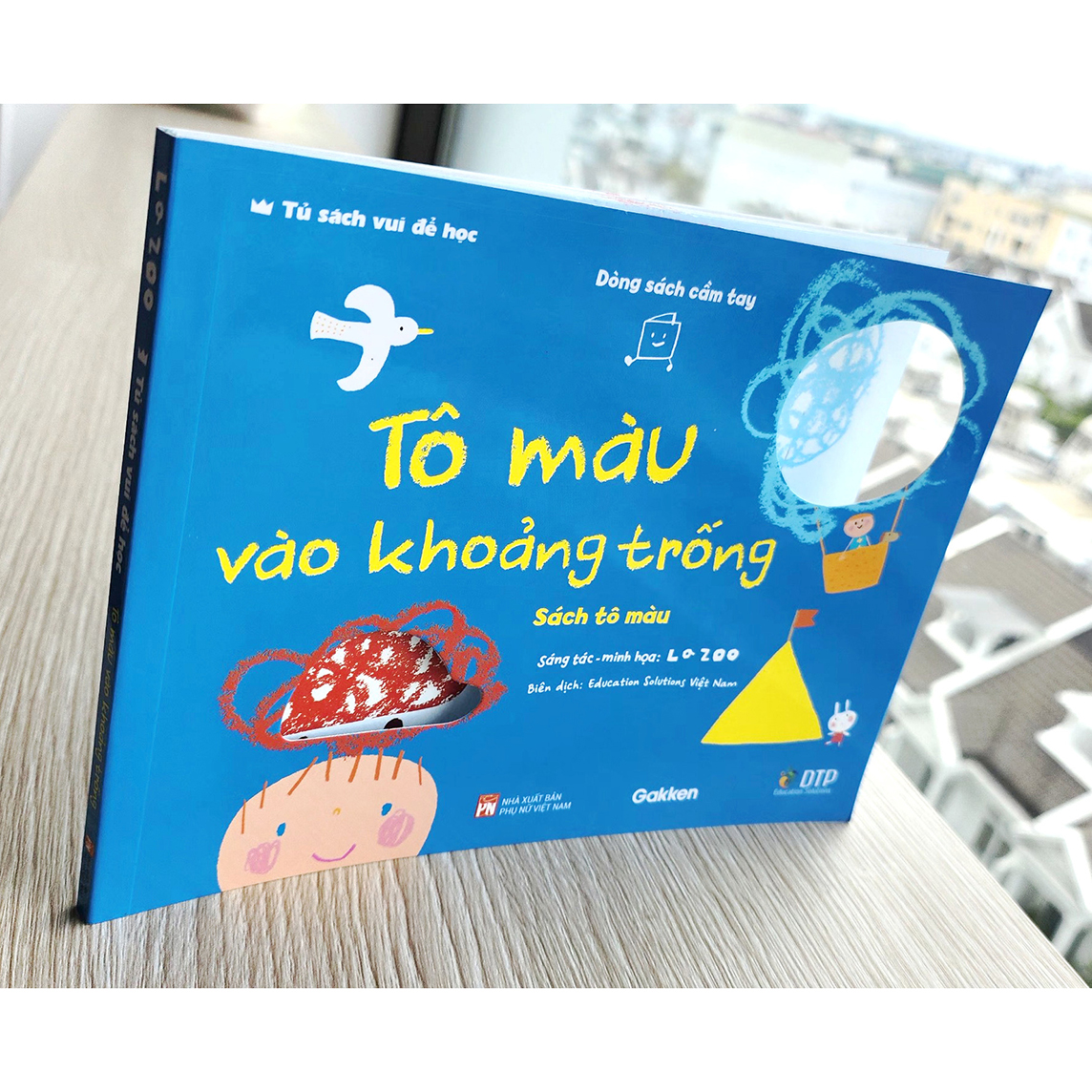 Tủ sách vui để học - Sách tô màu - Dòng sách cầm tay