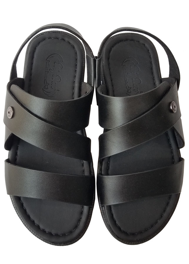 GIày Sandal Nam Da Bò BIGGBEN Cao Cấp SD115