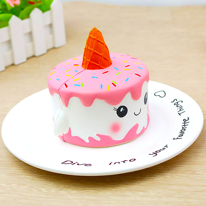 Squishy bánh kem Unicorn, squishy chậm tăng mùi thơm dịu nhẹ, đồ chơi cho bé trai và bé gái