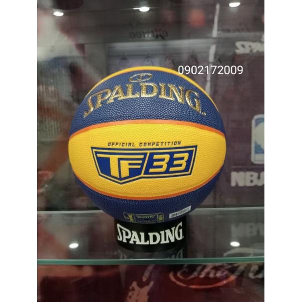 76-862Z/ Spalding TF 33 Indoor/ Outdoor- size 6 ( tặng kim và túi lưới đựng bóng)