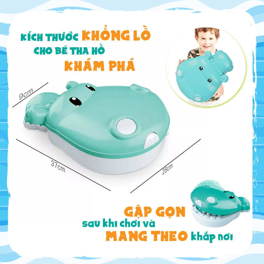 Đồ Chơi PEEK A BOO Câu Cá-Hà Mã Vui Học PAB026