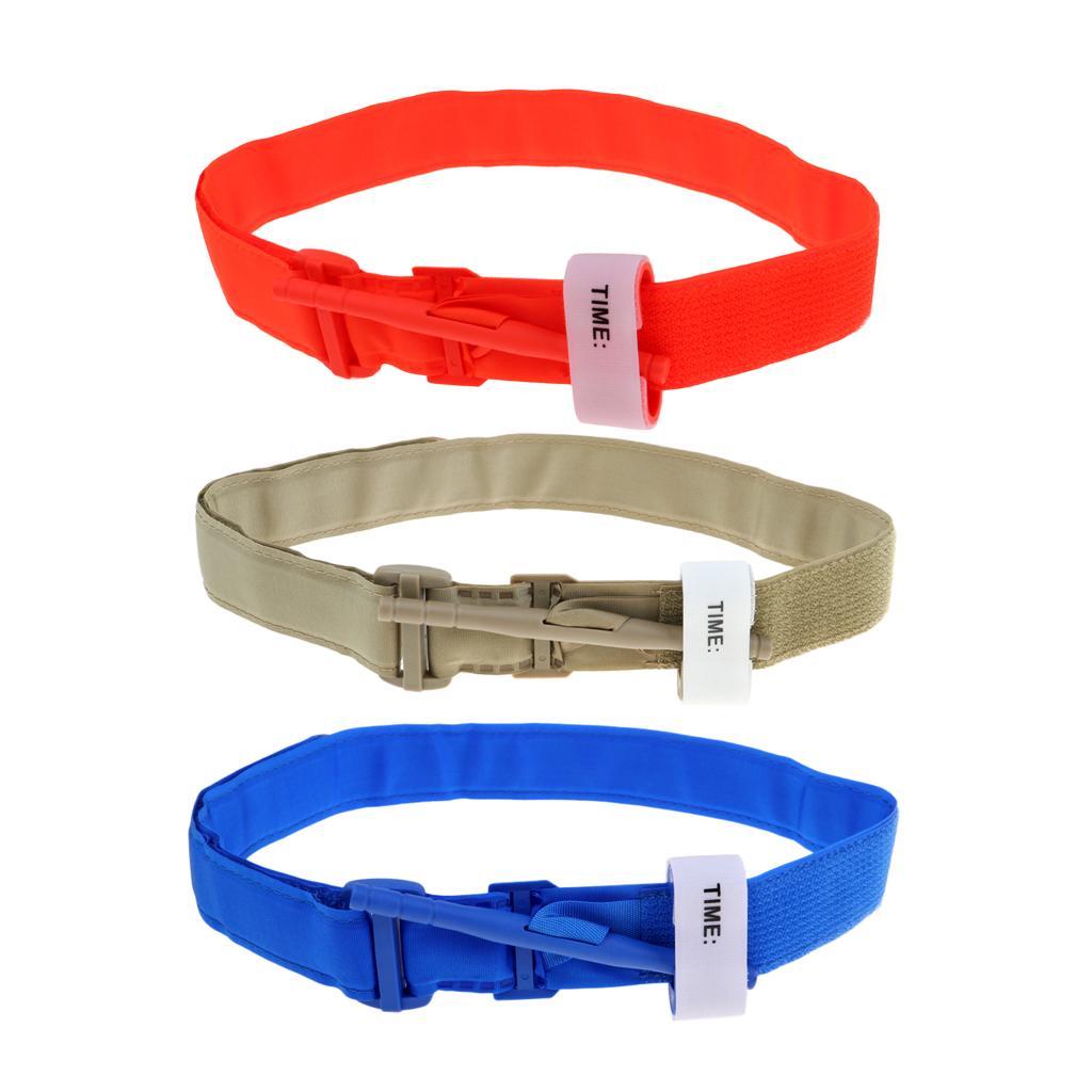 Outdoor Hiking Emergency Rescue Bandage Tourniquet Buckle First Aid Quick Slow Release