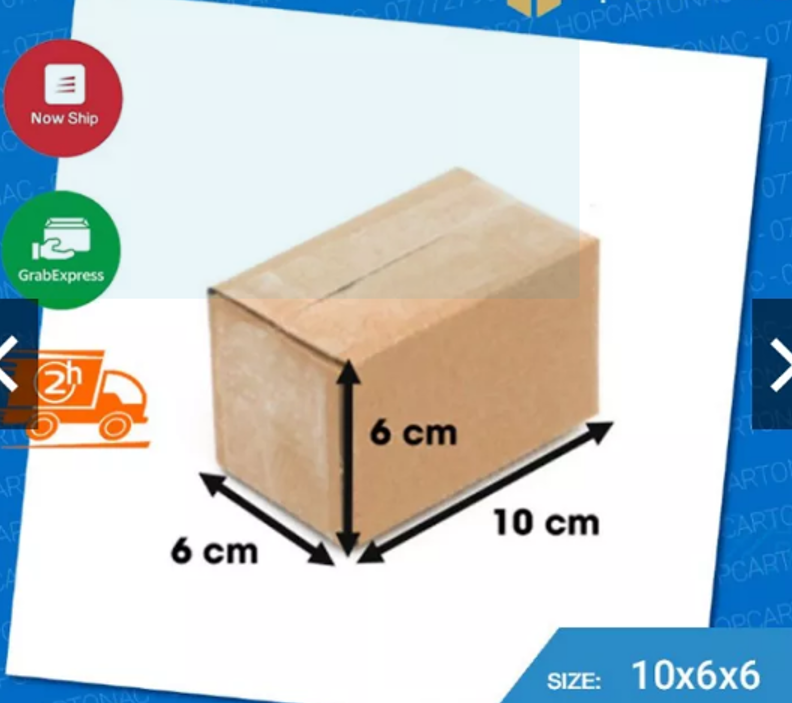 Combo 50 hộp carton Juno Sofa KT 10x6x6 thùng giấy cod gói hàng