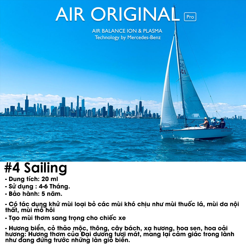Bộ khuyến tán nước hoa xe hơi công nghệ Plasma Air Original pro lọc không khí  công nghệ mới nước hoa 4 mùi 3 lớp