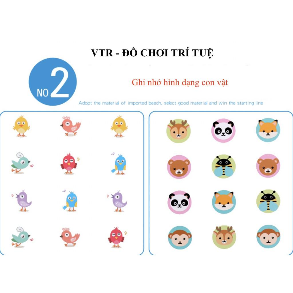 Bộ bàn cờ ghi nhớ cà rốt - luyện trí nhớ cực đỉnh