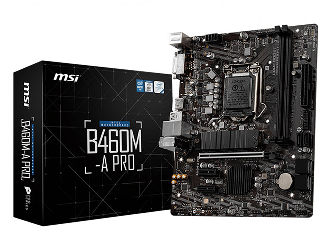 Bo mạch chủ Main MSI B460M-A Pro - Hàng Chính Hãng