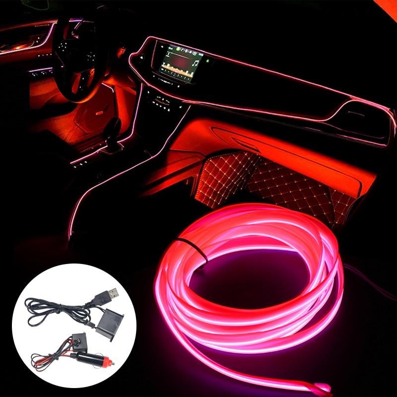Dây Đèn Led 5m 8 Màu Trang Trí Xe Hơi