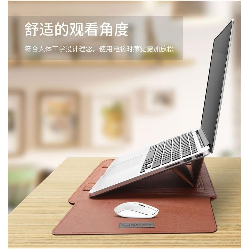 Túi da PU đựng máy tính xách tay thích hợp cho dòng Macbook Air Pro/Macbook Air 11/12/13.3/15.4 inch