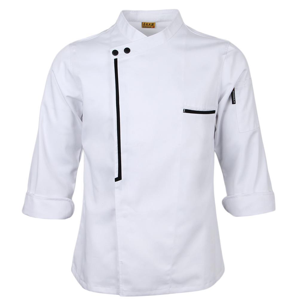 Jacket Coat Uniform Long Sleeve Hotel Kitchen Apparel