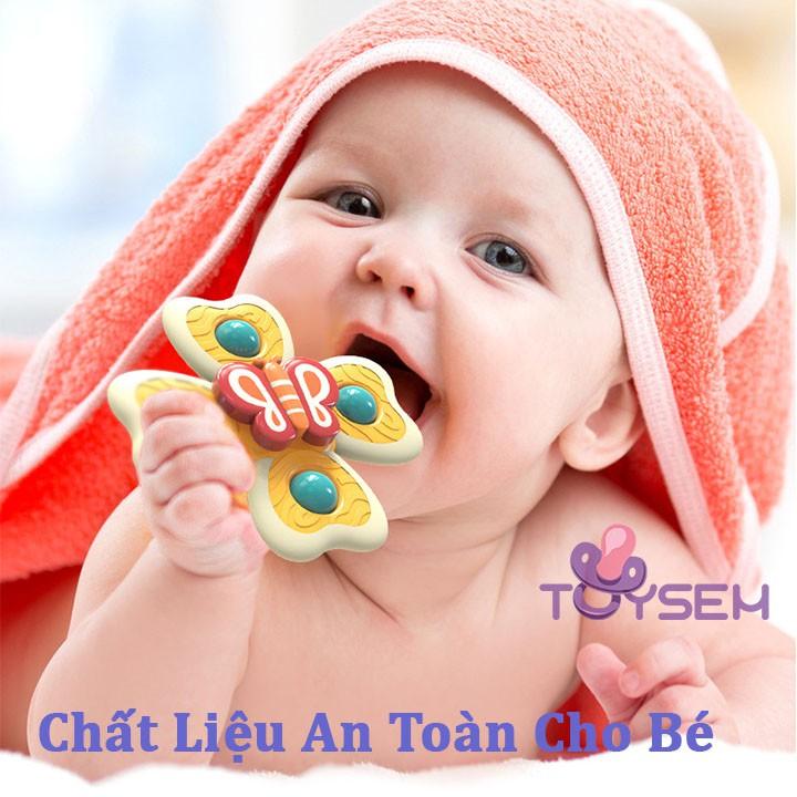 Đồ chơi trẻ em combo 3 con quay chong chóng dán tường toysem hình thú - Quà tặng sinh nhật cho bé