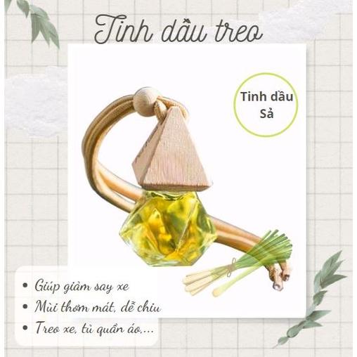 Lọ treo lục giác tinh dầu sả chanh 10ml