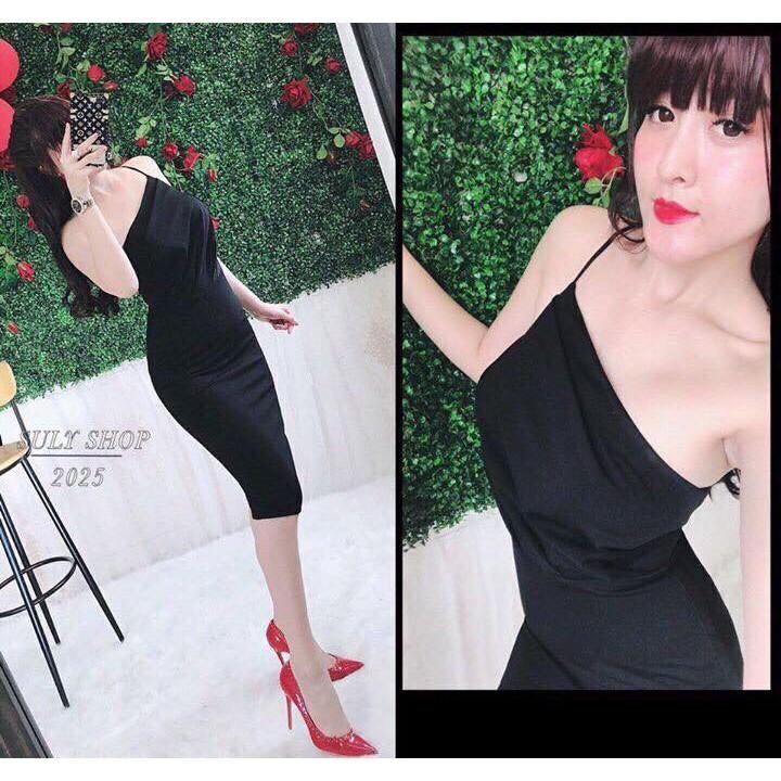Đầm body lệch vai gợi cảm