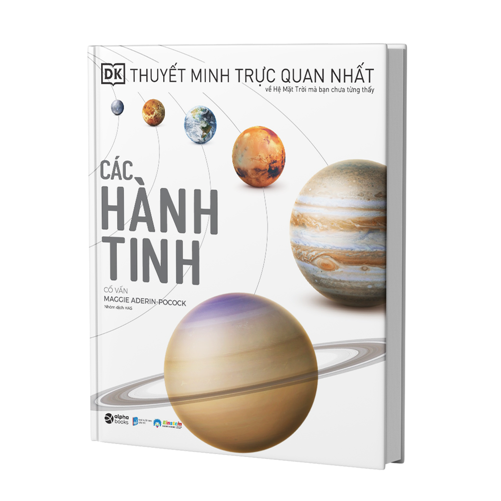 Sách - Các Hành Tinh (Bìa Cứng Tái Bản 2023) Tặng Kèm 1 Bút Chì Xinh Xắn Màu Ngẫu Nhiên