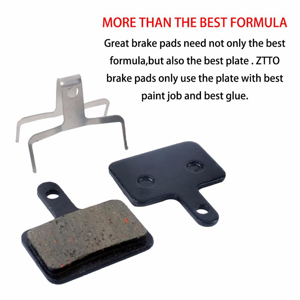 4 Pair Bike Disc Brake Pads Caliper Semi-Metal Resin Bike Components