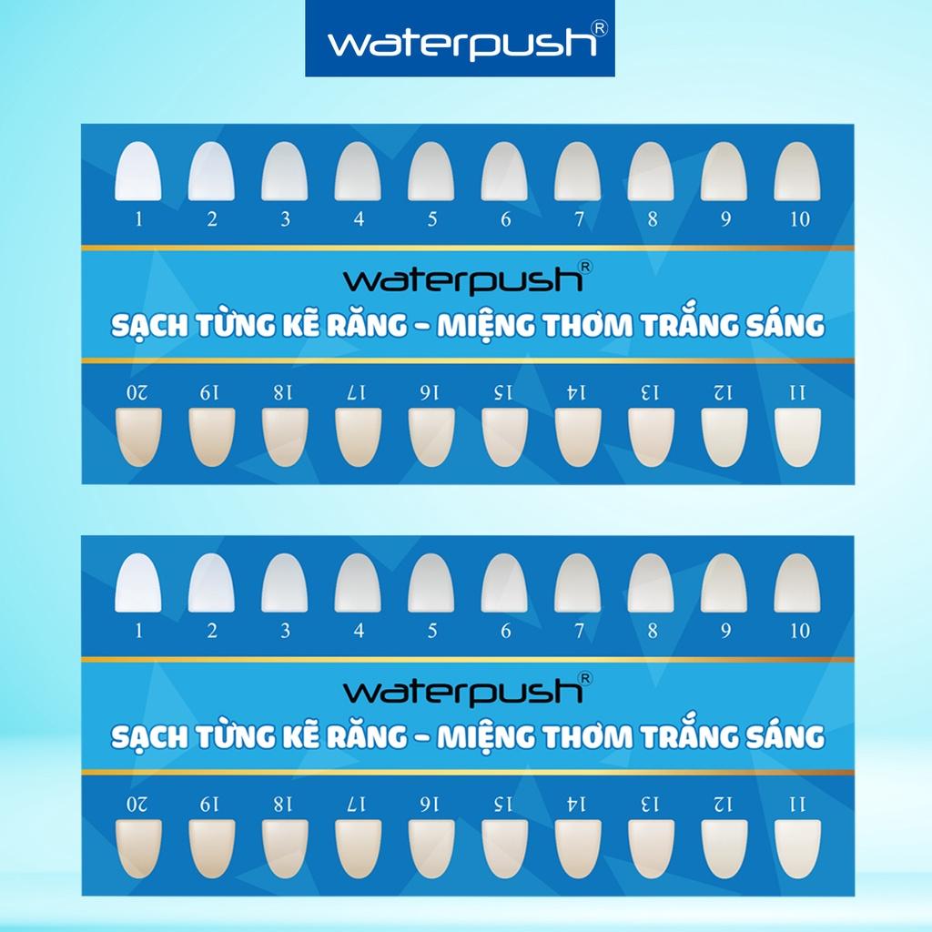 Phiếu so màu răng WaterPush