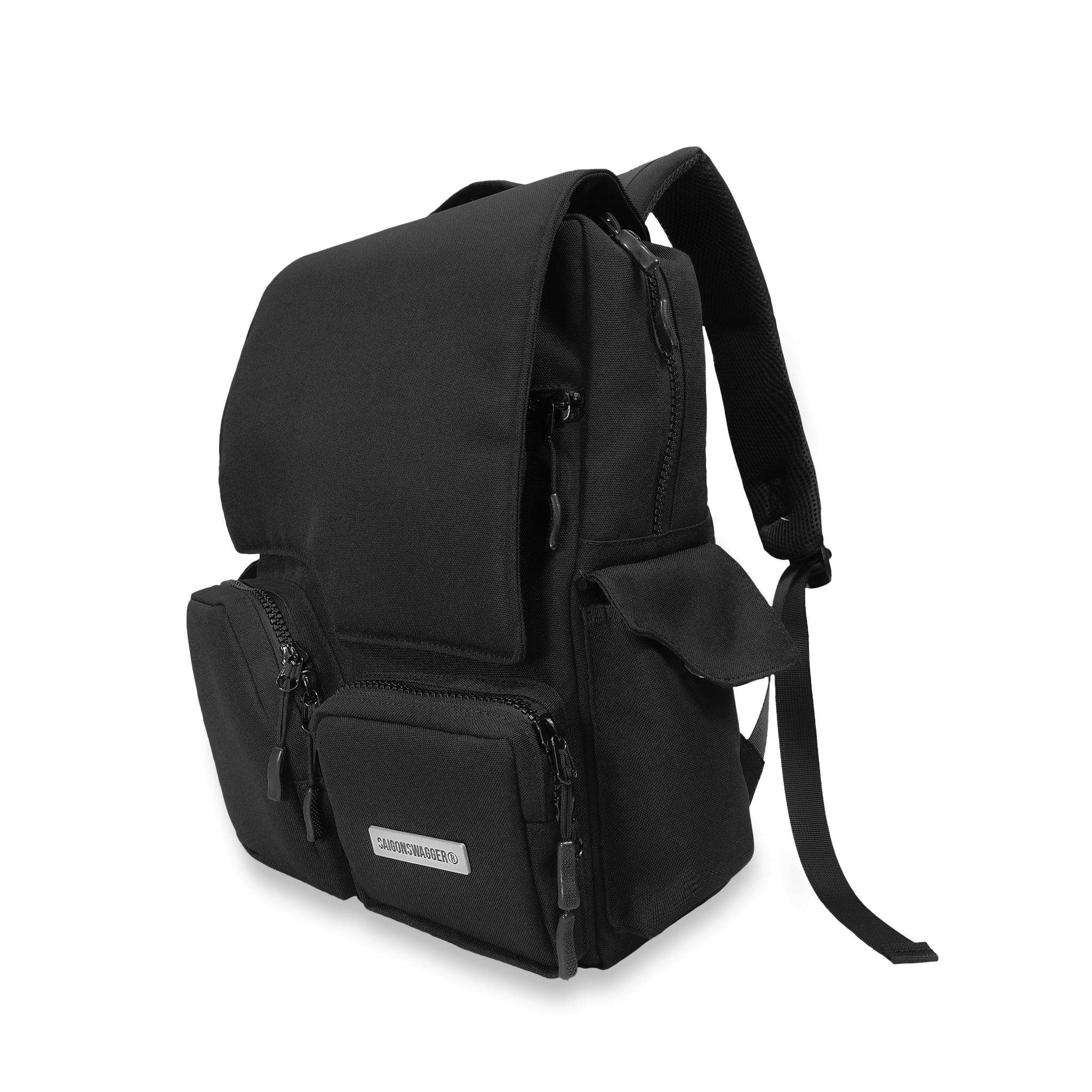Balo Nam Nữ SAIGONSWAGGER nhiều ngăn chống thấm SGS BLOCK BACKPACK, ngăn chống sốc laptop 15.6inch