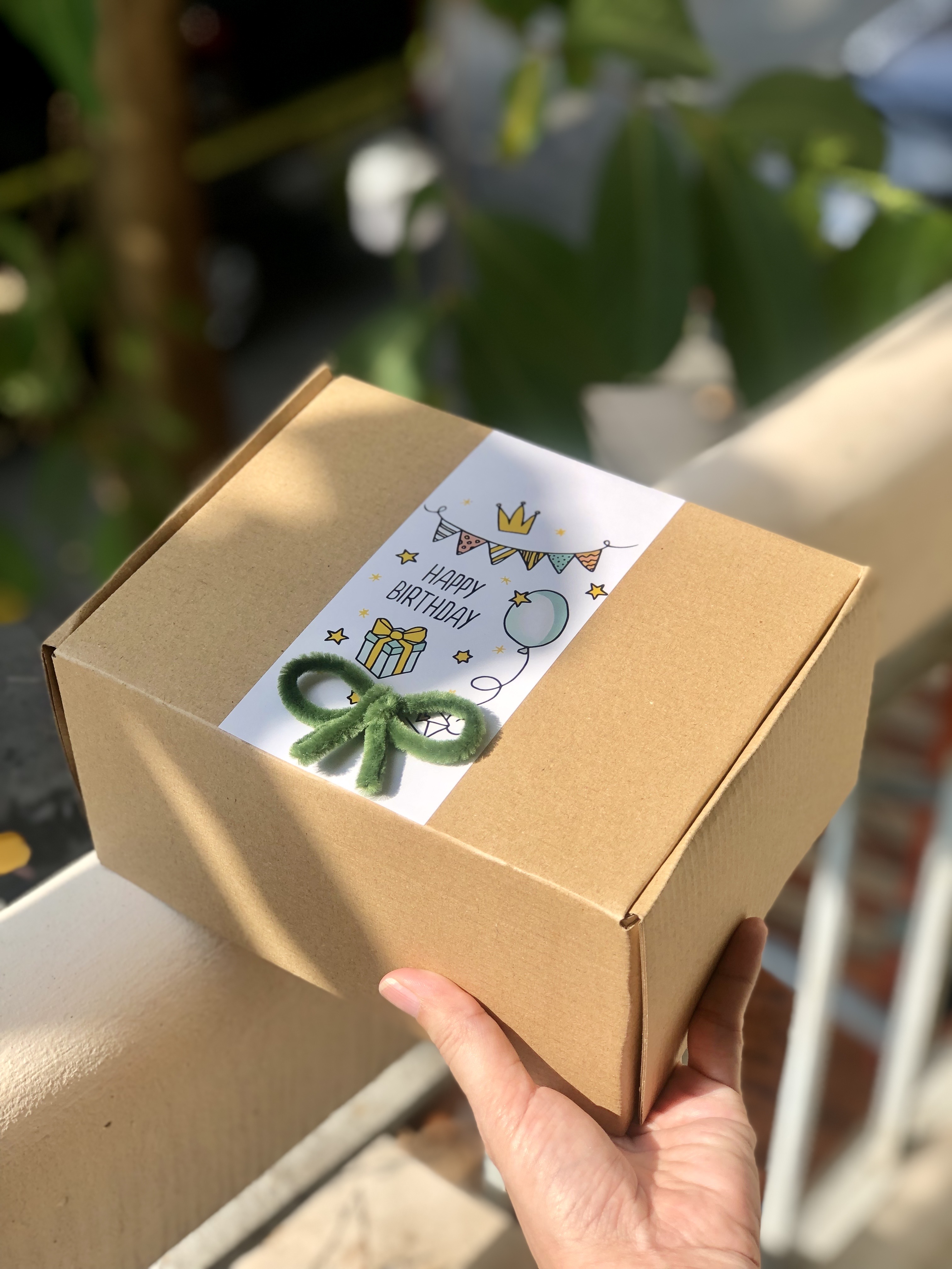 Hộp Giấy Đựng Quà Sinh Nhật, Giáng Sinh