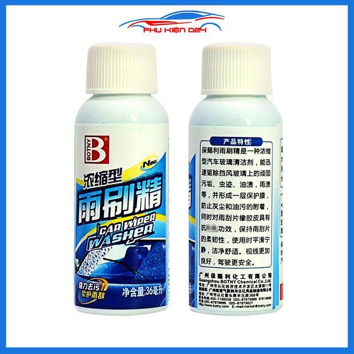 Hình ảnh Nước rửa kính xe ô tô chuyên dụng Glass Cleaner Botny B-1999 dung tích 36ml hàng nội địa Trung